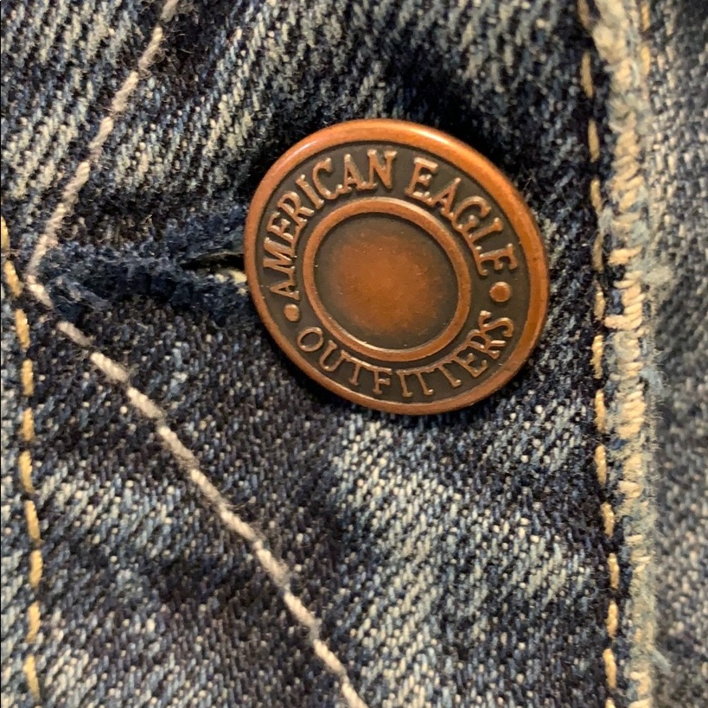 American Eagle Fitted Denim Jacket - image 2